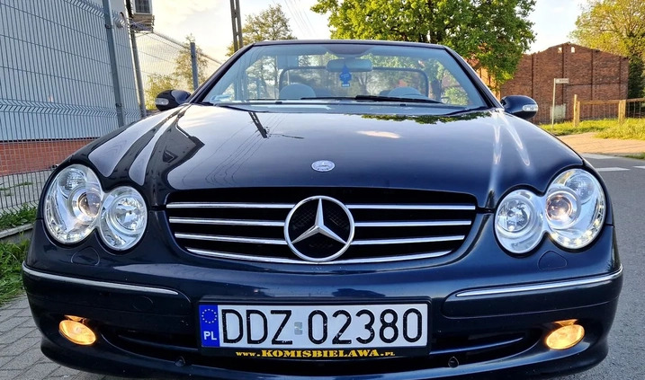 Mercedes-Benz CLK cena 33400 przebieg: 144000, rok produkcji 2005 z Bielawa małe 277